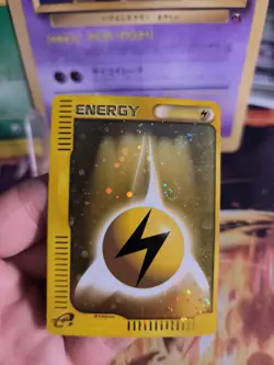 Pokemon Karte Card Lightning Energy McDonald's Promo Holo Wotc japanese Exc - Image 4