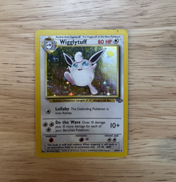 Pokemon Wigglytuff Holo Unlimited Rare Card 16/64 Jungle Base Set - Image 1