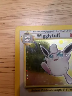 Pokemon Wigglytuff Holo Unlimited Rare Card 16/64 Jungle Base Set - Image 2