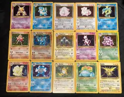 1999 Pokemon Complete Base Set - 101/102 Holo Rare Vintage Pokemon Cards No #4 - Image 1