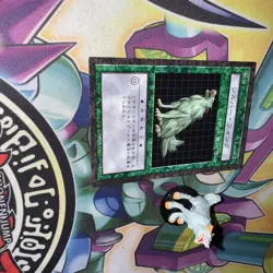 Yu-Gi-Oh Dungeon Dice Monsters DDM Silver Fang Figure + Card Japanese - Image 2