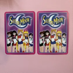 Princess Rini Level 2 Rare Past & Future 54/70 Vintage 2001 Sailor Moon CCG Card - Image 3