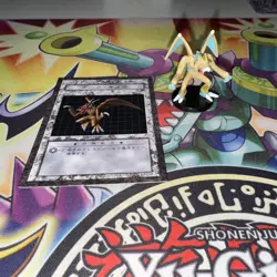Yugioh! Dungeon Dice Monsters DDM Japanese Dark Chimera figure & card - Image 1