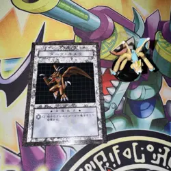 Yugioh! Dungeon Dice Monsters DDM Japanese Dark Chimera figure & card - Image 2