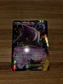 Pokemon Gengar EX Holo Ultra Rare TCG Card Phantom Forces 34/119 MP/HP - Image 3