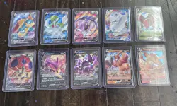 Lot Of 10 Pokemon V/Max Cards - Image 1