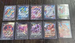 Lot Of 10 Pokemon V/Max Cards - Image 2