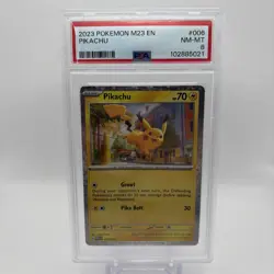 2023 Pikachu 006/015 McDonalds M23 EN Holo Promo Pokemon Card PSA 8 - Image 1