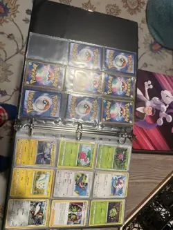 Entire Binder Full Of Pokemon Cards Mixed Lot Tcg Japanese+english ￼ - Image 4