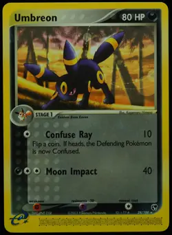 Umbreon #24 NM Non-holo Ex Sandstorm Pokemon Card - Image 1