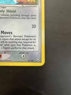 Togetic 14/109 Reverse Holo Rare Stamped Team Rocket Returns Pokemon Card LP - Image 4