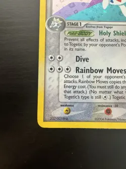 Togetic 14/109 Reverse Holo Rare Stamped Team Rocket Returns Pokemon Card LP - Image 5
