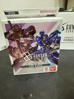 G1007 ENGLISH GUNDAM CARD GAME IRON BLOOM STARTER DECK ST05 ST-05 Single Unit - Image 2