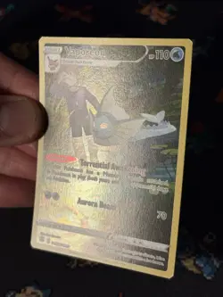 Pokemon Cards Vaporeon TG02/TG30 Full Art Secret Rare Brilliant Stars - (NM) - Image 3