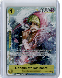 Donquixote Rosinante Alt Art OP12-108 NM One Piece Card Game English - Image 1