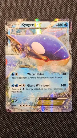 Kyogre EX XY41 - Xy Black Star Promo Holo - Pokemon Card Lightly Played - Image 2