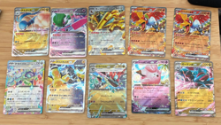 TCG Pokemon Holo 10 Card Lot Japanese Rare EX NM JP Ho-Oh Clefable Gholdengo set - Image 1