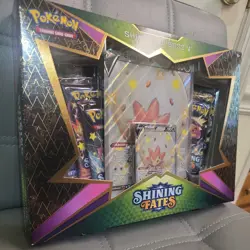 Pokemon Trading Card Game Shining Fates Shiny Eldegoss V Collection 2021 - Image 3