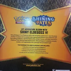 Pokemon Trading Card Game Shining Fates Shiny Eldegoss V Collection 2021 - Image 5