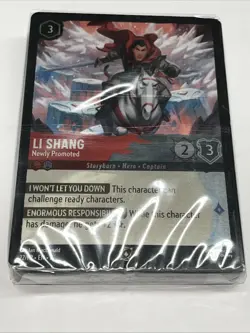 Li Shang Newly Promoted Pack Of 32 Tournament Foil Promo Cards Sealed - Image 1