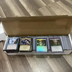 Magic The Gathering 1000 Cards, including 25 Rares and 2 Rares worth $5+ - Image 1