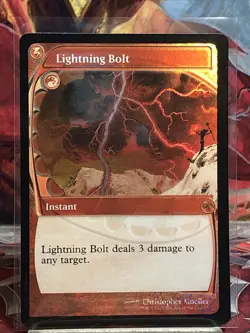 Lightning Bolt (Foil) [Future Sight] Secret Lair Drop {MagicFest 2025} 13 R MTG - Image 1