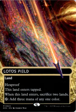 Lotus Field (0023) (Borderless) Edge of Eternities: Stellar Sights Regular - Image 1
