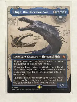 Eluge, the Shoreless Sea (Borderless) Bloomburrow Regular - Image 1