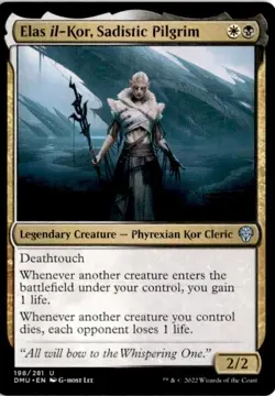 Dominaria United #198 Elas il-Kor, Sadistic Pilgrim Magic The Gathering Uncommon - Image 1