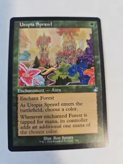 MTG -Utopia Sprawl Retro Frame - Ravnica Remastered - Image 1