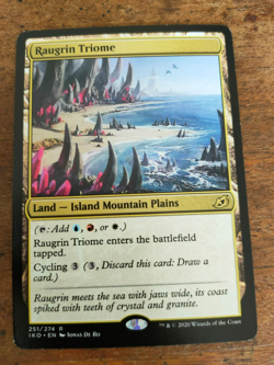 MTG - Raugrin Triome - Ikoria: Lair of Behemoths [Near Mint] - Image 1