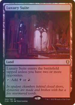 Luxury Suite - CLB #355 | FOIL | NM | MTG - Image 1
