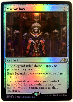 MTG Kamigawa: Neon Dynasty Japanese Foil Mirror Box 0c6 - Image 1