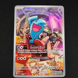Pokemon Team Rocket's Wobbuffet SV: Scarlet & Violet Promo Cards 203 Promo NM - Image 1
