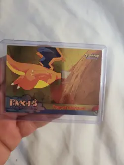 Pokemon Topps HOLO FOIL - Trapped Charizard Movie Animation #51 - Image 1
