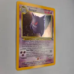 HOLO GENGAR 5/62 FOSSIL UNLIMITED MP POKEMON - Image 3
