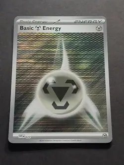 Pokemon TCG - Metal Energy - 024 (Horizontal Holo) - Black Bolt & White Flare - Image 1