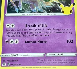Xerneas 012/025 - 25th Anniversary - Holo Pokemon Card - Near Mint (NM) - Image 3