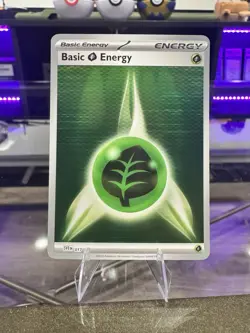 Pokemon TCG - Grass Energy - 017 (Horizontal Holo) - Black Bolt & White Flare - Image 1