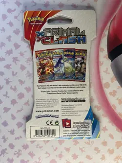 Pokemon 2015 XY Primal Clash Sleeved Booster Pack (Gardevoir Art) Factory Sealed - Image 2