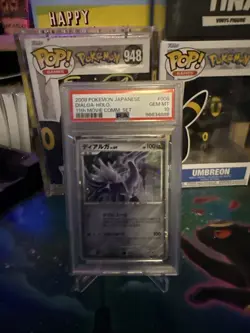 2008 Pokemon JPN 11th Movie Commemorative Set #008 Dialga-Holo, PSA 10 - Image 1