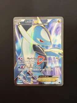 Latios EX - 113/116 - Pokemon Plasma Freeze Black White Full Art - LP - Image 1