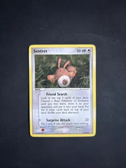 Pokemon TCG Sentret EX Team Rocket Returns 75/109 Regular Common Non Holo - MP+ - Image 1