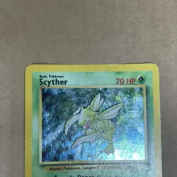 Scyther - Base Set 2 17/130 Rare Holo Pokemon TCG - MP - Image 5