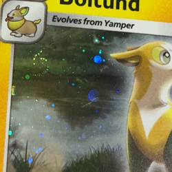 Pokemon TCG Base Set Cosmos Holo w Swirl Boltund 076/202 Near Mint, - Image 2