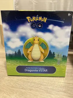 Pokemon Go DRAGONITE V-STAR PREMIER DECK HOLDER SEALED CASE (6 Units) - Image 3