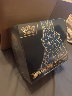 Pokemon Center Mega Evolutions ETB Lucario - Sealed Brand New - Image 4