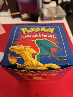 23K Gold Plated NIP UNUSED CHARIZARD Pokemon Ball Blue - Image 1