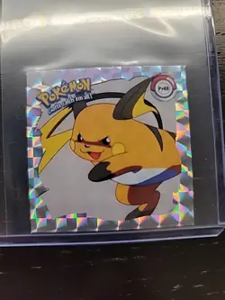 RAICHU PR40 POKEMON ARTBOX STICKER HOLO PRIZM SERIES 1 1999 NM - Image 1