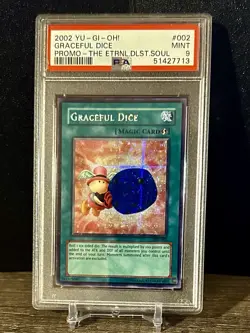 2002 Yu-Gi-Oh! Graceful Dice Promo-The Eternal. Dlst. Soul PSA 9 - Image 1